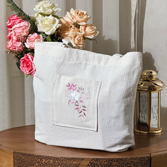 Totebag Brodé de priére