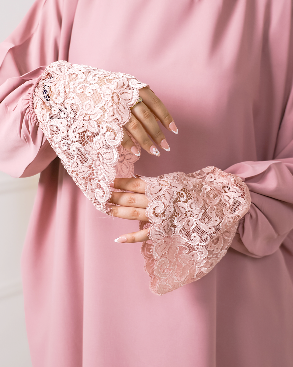 Abaya de prière DENTELLA À CAPUCHE