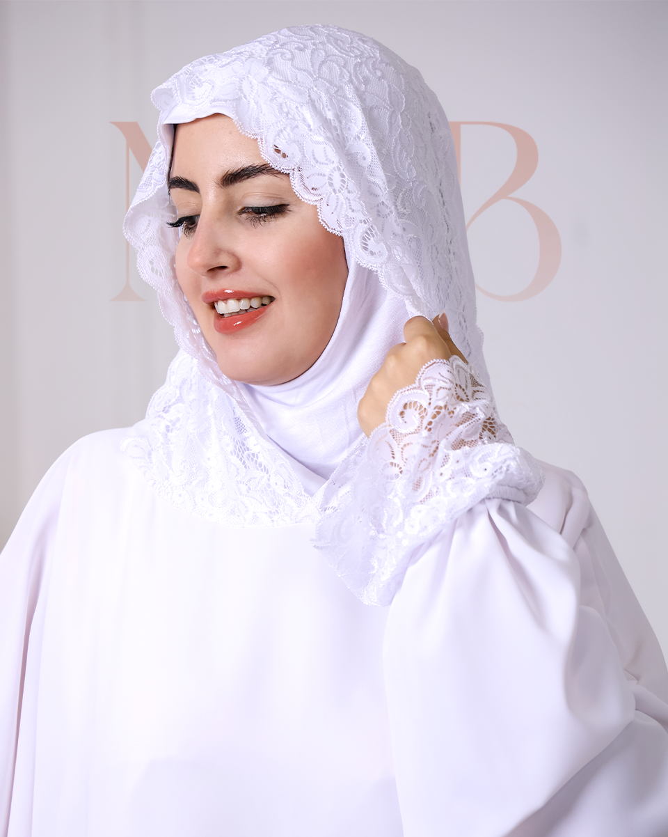 Abaya de prière DENTELLA À CAPUCHE